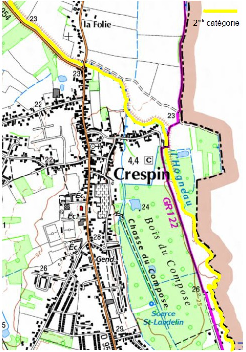 Rivière 2eme catégorie Crespin